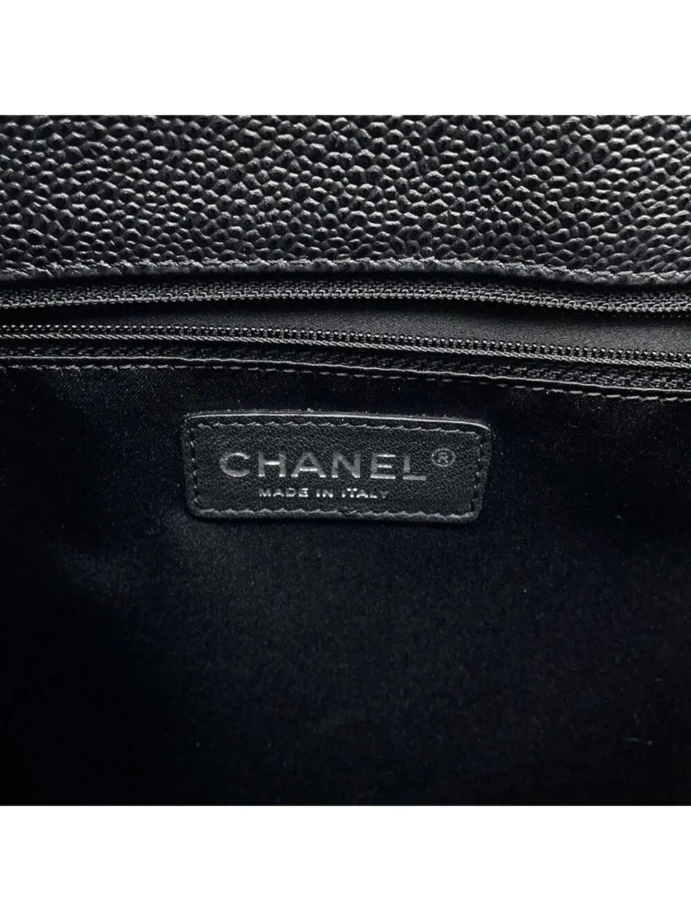 Chanel Chain Tote Bag CC Logo Quilted Grand Shopping GST Caviar Leather Shoulder